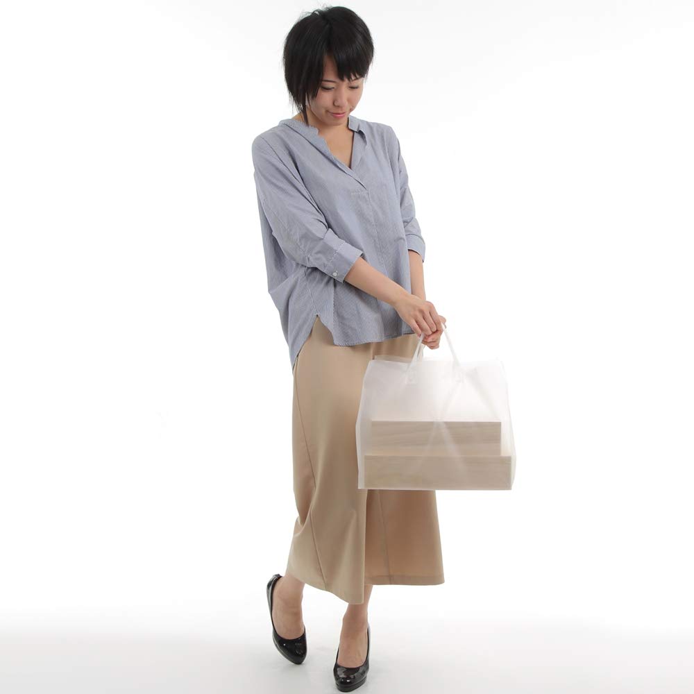 Amazon | 半透明 手提げ袋 LLサイズ ［100枚］セット プレゼント 袋